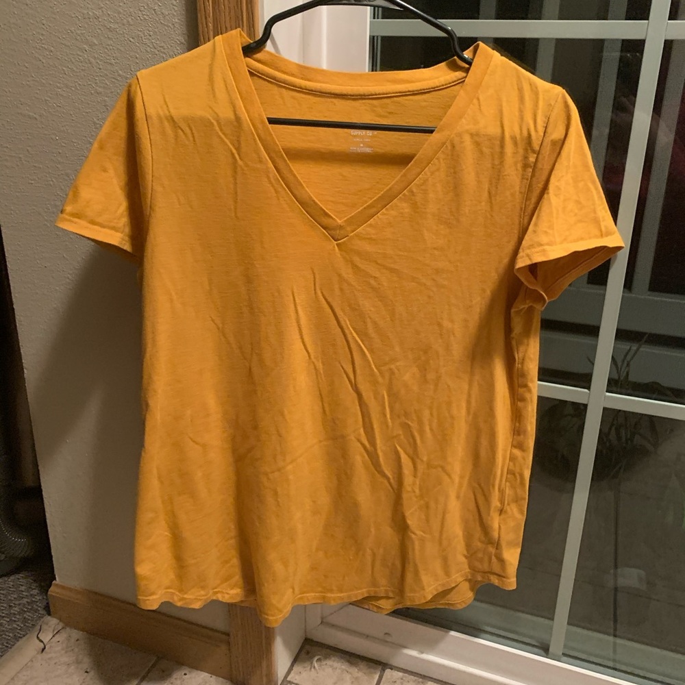 Gold V-Cut Tee